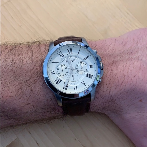 Fossil Stainless Steel Chronograph Quartz Watch - Picture 8 of 8